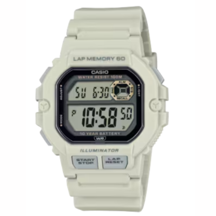 Casio General WS-1400H-8AV Resin Band Digital Men Watch